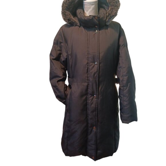 L Utex Down Filled Coat/Parka with hood ( 4939 - Picture 2 of 11